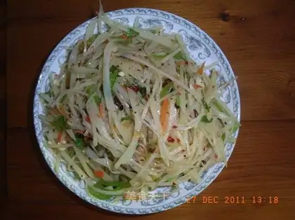 Delicious shredded potatoes