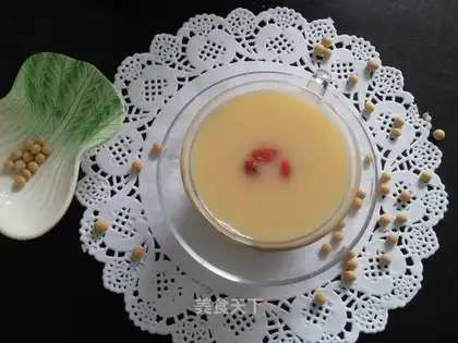 Red dates, wolfberry, soybean milk