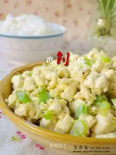 Chicken sliced tofu