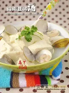 Clam and Tofu Soup