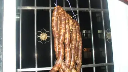 Homemade sausage