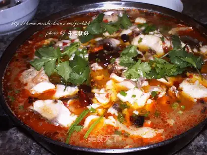 boiled fish
