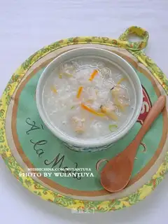 Clam rice porridge