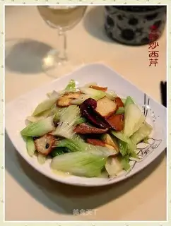 stir-fried celery