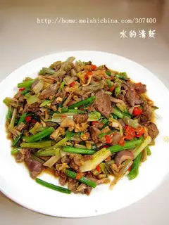 Farmhouse hot and sour chicken offal