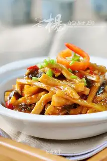 fish-flavored pork