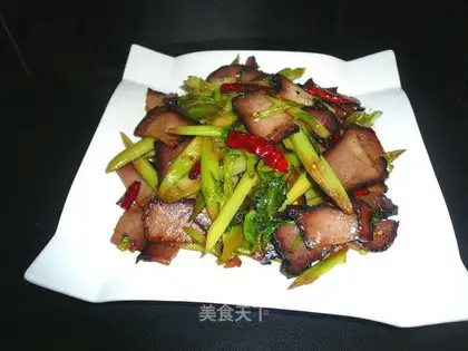 bacon and celery
