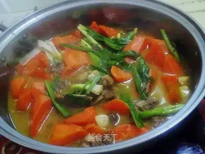 mutton hotpot
