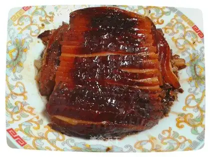 braised pork with plum vegetables