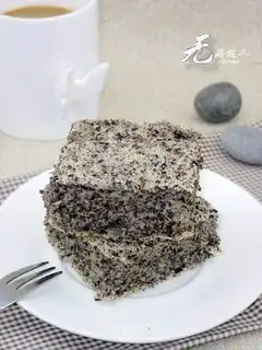 black rice cake