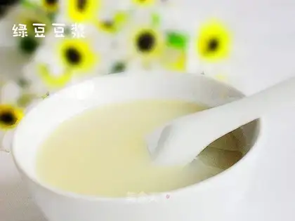 mung bean milk