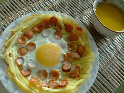 Potato pizza