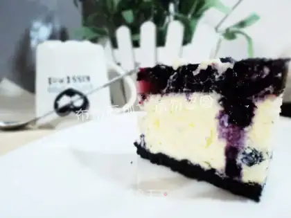 Blueberry cheesecake