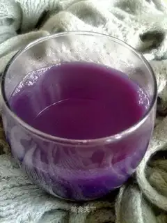 honey purple potato paste