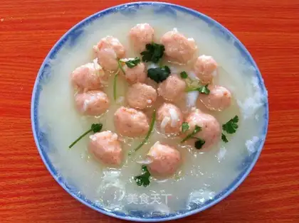 Hibiscus shrimp balls
