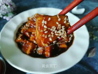 Cracky sugar and tofu