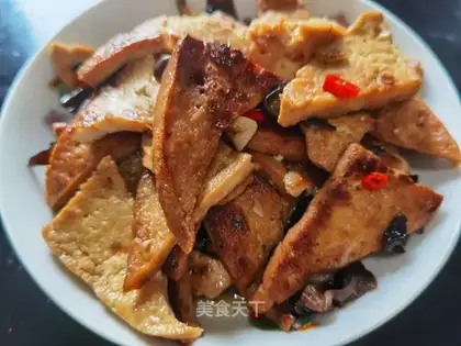 Homemade tofu