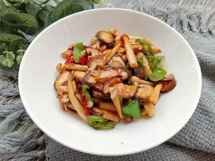 Fried mushrooms