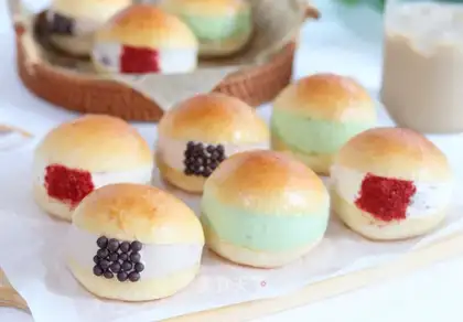 Ice cream bread