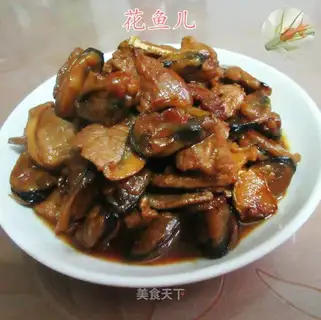 Scrambled pork
