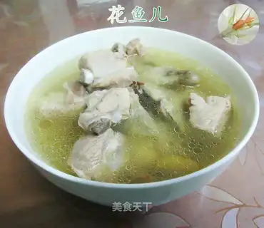 Steak pigeon soup