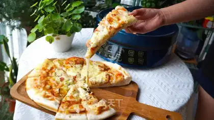 Chicken pizza