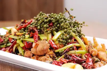# Spicy, spicy chili chicken #