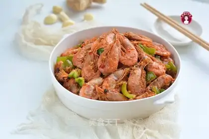 Garlic northern sweet shrimp