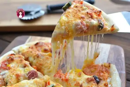 There's no greasy bottom pizza