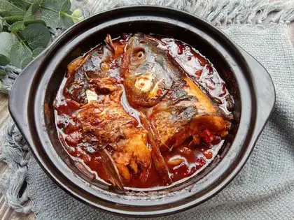 A casserole beer head