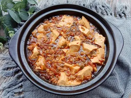 A casserole tofu
