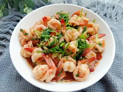 Garlic shrimp