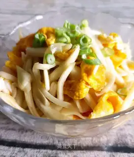 White fried eggs