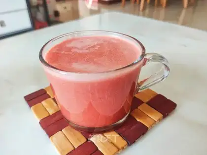 Pure watermelon juice