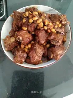 Red soybean ribs