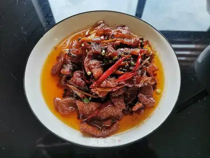 Spicy meat