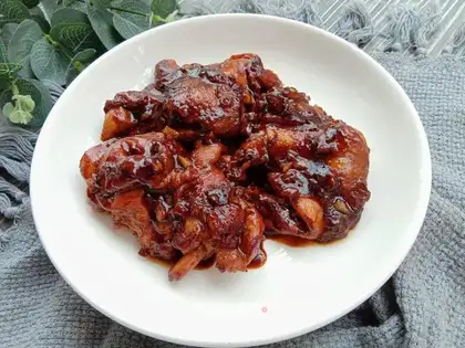 Garlic forks for chicken leg chops