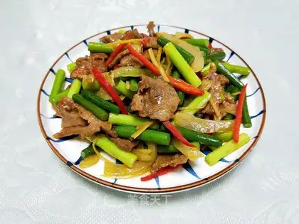 Beef and garlic