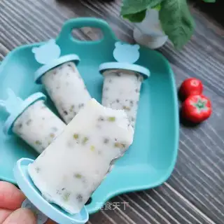 Green bean ice cream
