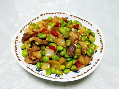Five flowers, soybeans