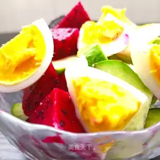 cucumber duck egg salad