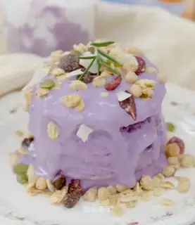 Low-fat potato mashed cake