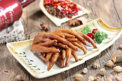 Old chicken claws