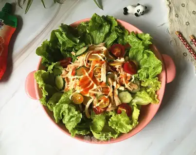 Thai sweet chicken salad