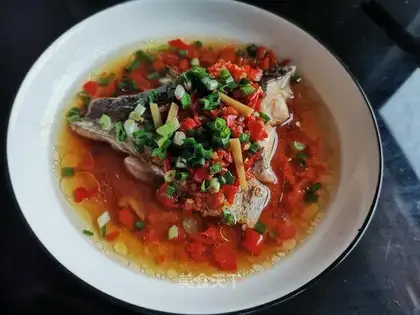 Steam fish tails