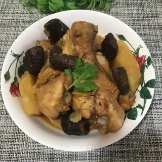Potato fried chicken legs