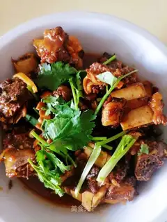Red roast steak