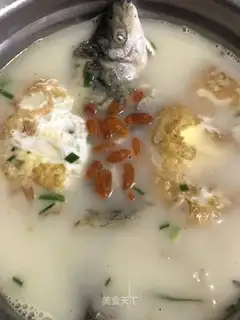 I'll have my eggs boiled fish soup