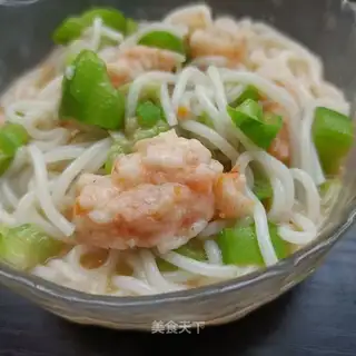 Shrimp smelt soup