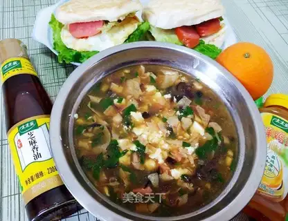 Tofu brain and eggcake